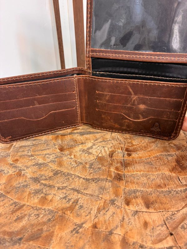 Carteira Masculina Campana em Couro Graxo